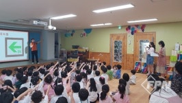 미추홀소방서, 어린이 대상 불나면 대피 먼저 교육
