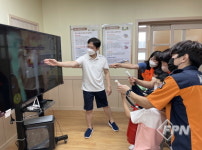 거제소방서, 칠천초 학생 대상 안전체험교실 운영