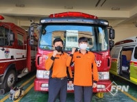 통영소방서, 비번 소방관 초기 진화로 큰 피해 막아