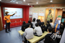 중랑소방서, 원묵중 대상 미래소방관 직업체험교육