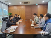 김성규 경남고성소방서장, 삼강엠앤티(주) 고성공장 현장 지도
