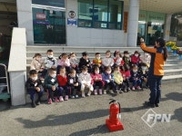 통영소방서, 죽림어린이집 미래소방관 체험ㆍ소방안전교육