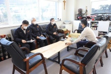 이홍주 강화소방서장, 호세요양원 현장 예찰