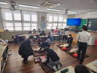 대덕소방서, 겨울철 화재 예방 119청소년단 교육