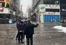 남동소방서, 성탄절 대비 구월로데오거리 현장 지도