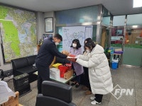 대일외고 학생들, 종로소방서 연건119안전센터에 감사 선물ㆍ감사편지 전달