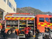 광산안전센터, 태백소방서 119구조대 벤치마킹 방문