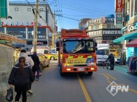 시흥소방서, 유관기관 합동 소방차 길 터주기 훈련