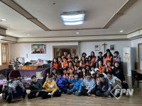 거제소방서 옥포여성의소대, ‘작은예수의집’ 김밥 나눔 봉사활동