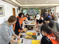거제소방서 옥포여성의소대, ‘작은예수의집’ 김밥 나눔 봉사활동