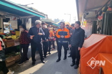 중랑소방서, 봄철 태릉시장 관서장 현장점검