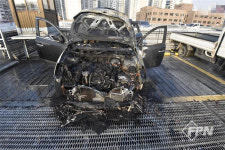 서울 구로구 건물 옥상 주차장서 불… 차량 전소