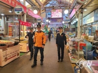 서울강서소방서, 화곡본동시장 방문해 봄철 화재안전관리 실태 확인