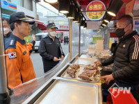 양철근 강북소방서장, 전통시장 화재안전 컨설팅