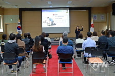 인천중부소방서, 생명 살리는 사랑의 깍지+ 체험교실 운영