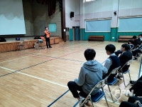 강화소방서, 동광중 대상 소방안전교육