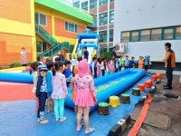 남동소방서, 남부어린이집 한국119청소년단 여름캠프 참여