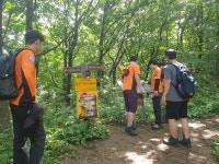 횡성 둔내119, 청태산 등산로 안전시설물 점검