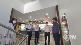 김재수 경남고성소방서장, 고성성심병원 현지 방문지도