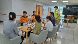 경남고성소방서, 공공실버주택 방문 안전컨설팅