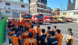 부평소방서, 소규모 공장 밀집지역 화재 대응 능력 강화 훈련