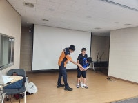 충주소방서, 중앙탑중 대상 미래소방관 진로체험교육