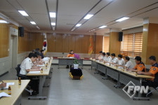 고영국 충북소방본부장, 증평소방서ㆍ블랙스톤벨포레 방문