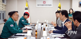 대구 서문시장 안전점검한 이한경 행안부 재난안전관리본부장