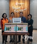 통영시 여성의소대, 취약계층 사랑의 물품 기증