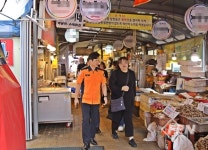 은평소방서, 추석 연휴 대비 전통시장  방문 현장 점검