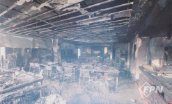 전남 목포시 교회 화재… 1명 화상, 40여 명 대피