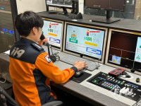 계양소방서, 화전초 대상 불 나면 대피 먼저 소방안전교육