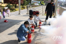 평창소방서, 평창초 대상 찾아가는 소방안전 체험교육 운영