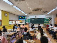 남동소방서, 한빛초 대상 불나면 대피 먼저 소방안전교육