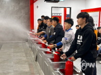 함안소방서, 함성중 한국119청소년단 경남안전체험관 견학