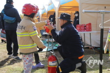 성동소방서, 온마을체험학습 축제서 소방안전 체험부스 운영