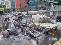 구로소방서 “구로동 건물 옥상서 화재… 주민이 보이는 소화기로 진화”