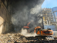 청주 폐기물 처리 공장 화재 35시간 만에 완진