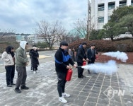한국소방안전원 경남, 문성대 재학생 대상 소방안전교육