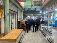 남해소방서, 남해전통시장 대상 현장안전지도