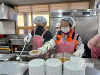 송파소방서 의소대, 1월 동안 복지관 등에서 식사 배식 등 봉사활동