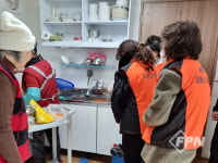 송파소방서 의소대, 1월 동안 복지관 등에서 식사 배식 등 봉사활동