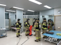 부평소방서, 더필잎요양병원서 현지적응 위한 국민참여 대피훈련