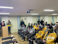 거제소방서, 한화오션 외국인 노동자 대상 심폐소생술 교육
