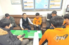 박청순 송도소방서장, 안전센터 격려 방문