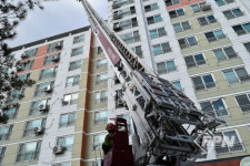 거창소방서, 공동주택 대상 소방훈련