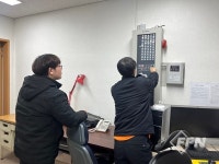 화천소방서, 대형 화재 대비 화천생태영상센터 현장안전점검