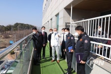 박태원 경기소방 재난예방과장, 경기도립노인전문 시흥병원 대상 안전 컨설팅