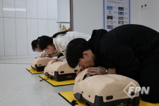 검단소방서 대표 인천아라고팀, 심폐소생술 경연대회 대비 휴일에도 ‘맹연습’