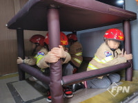 금천소방서, 동일유치원 대상 이동안전체험차량 운영